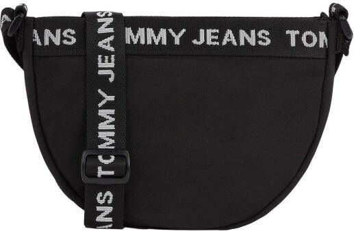 Tommy Jeans crossbody tas Moon met logotaping zwart