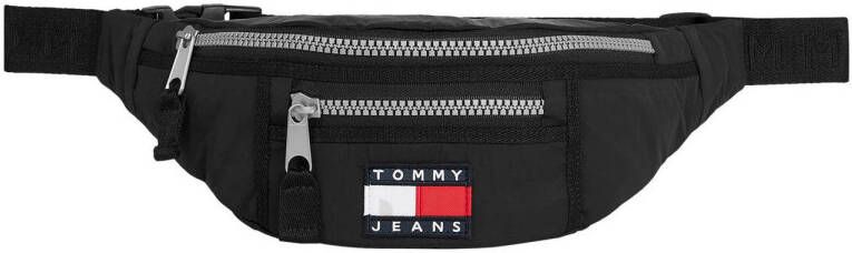 Tommy Jeans heuptas met logo zwart