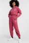 Tommy Jeans high waist regular fit joggingbroek met biologisch katoen roze - Thumbnail 2