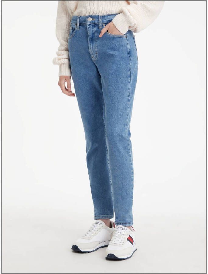 TOMMY JEANS Skinny fit jeans Sylvia met geborduurde merklabel