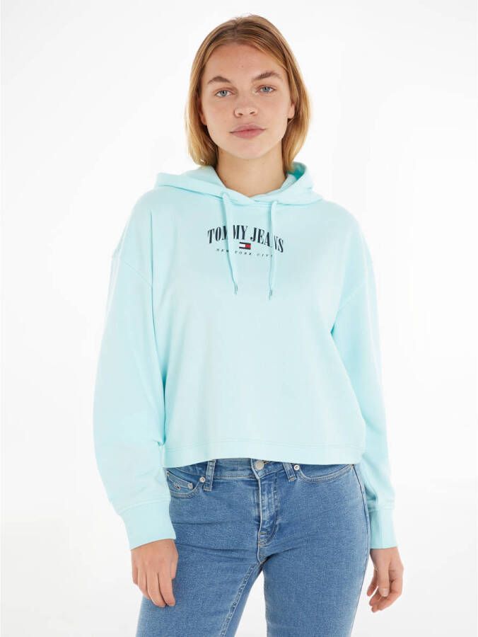 Tommy Jeans Tommy J Sweaters Light Blue Blauw Dames