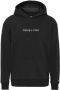 Tommy Hilfiger Zwarte Katoenen Sweater met Capuchon en Logo Black Heren - Thumbnail 2