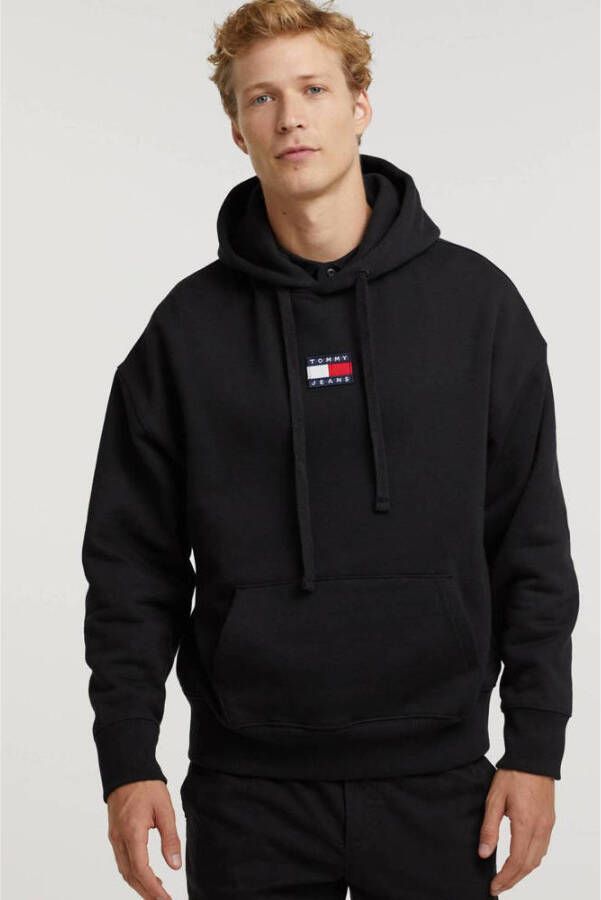 Tommy Jeans Tommy Hilfiger Jeans Men's Sweatshirt Zwart Heren