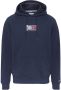 Tommy Jeans Donkerblauwe Sweater Tjm Reg Essential Graphic Hoodie - Thumbnail 2