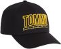 Tommy Jeans pet met logo zwart geel - Thumbnail 1