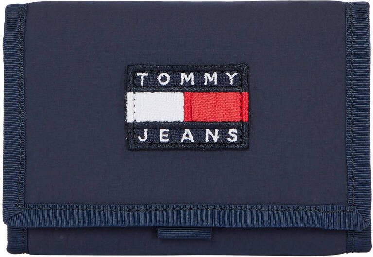 Tommy Jeans portemonnee met logo donkerblauw