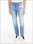 Tommy Jeans Blauwe effen jeans met ritssluiting en knoopsluiting Blue Heren - Thumbnail 1