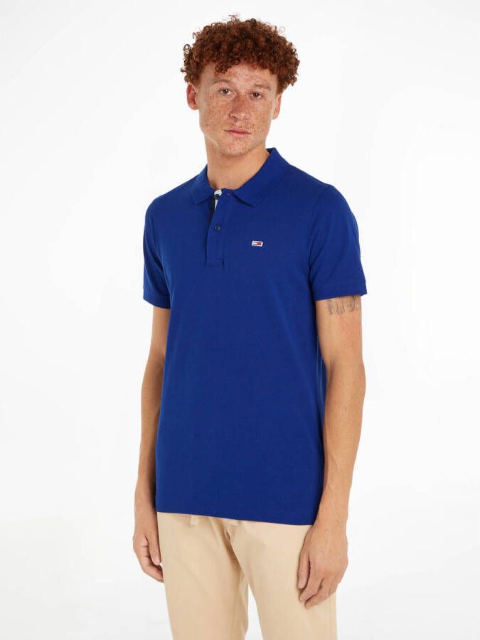 Tommy Jeans slim fit polo navy voyage