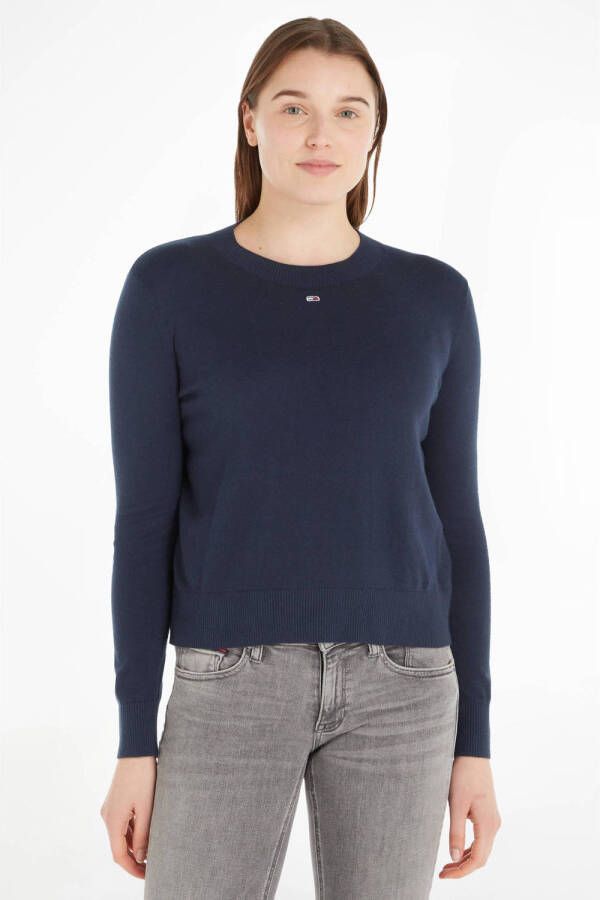 Tommy Jeans sweater donkerblauw