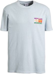 Tommy Jeans T-shirt met ronde hals model 'SIGNATURE POP'