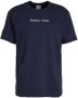 Tommy Jeans T-shirt met biologisch katoen en logo twilight navy - Thumbnail 2