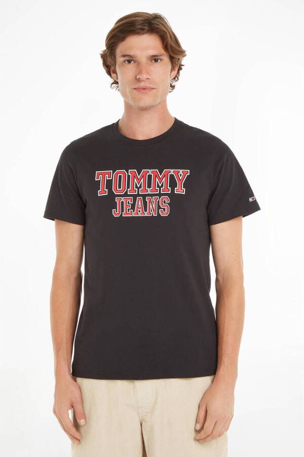 Tommy Jeans T-shirt met logo black