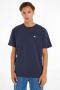 Tommy Jeans Donkerblauwe T-shirt Tjm Clsc Tommy Xs Badge Tee - Thumbnail 2