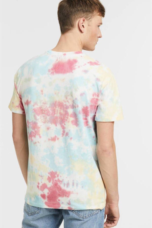 Tommy Jeans T-shirt van biologisch katoen bold tie dye