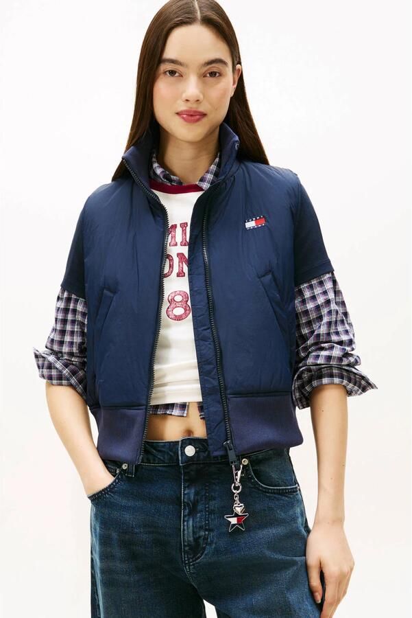Tommy Jeans bodywarmer marineblauw
