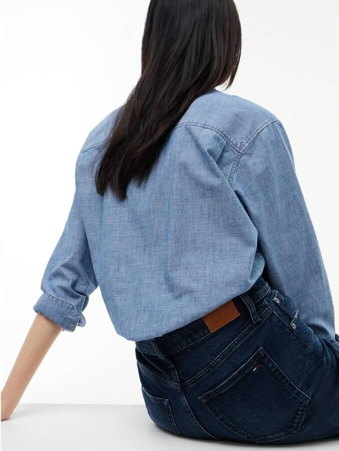 Tommy Jeans bootcut jeans donkerblauw - Foto 2