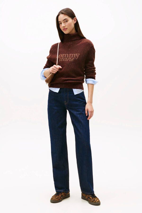 Tommy Jeans Regular fit coltrui met wol model 'NEP' - Foto 2