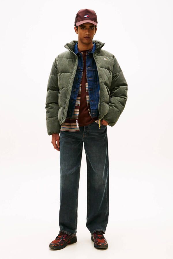 Tommy Jeans Relaxed fit gewatteerd jack van corduroy - Foto 2