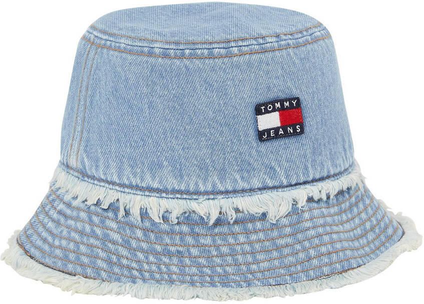 Tommy Jeans denim bucket hat TJW Heritage blauw - Foto 3