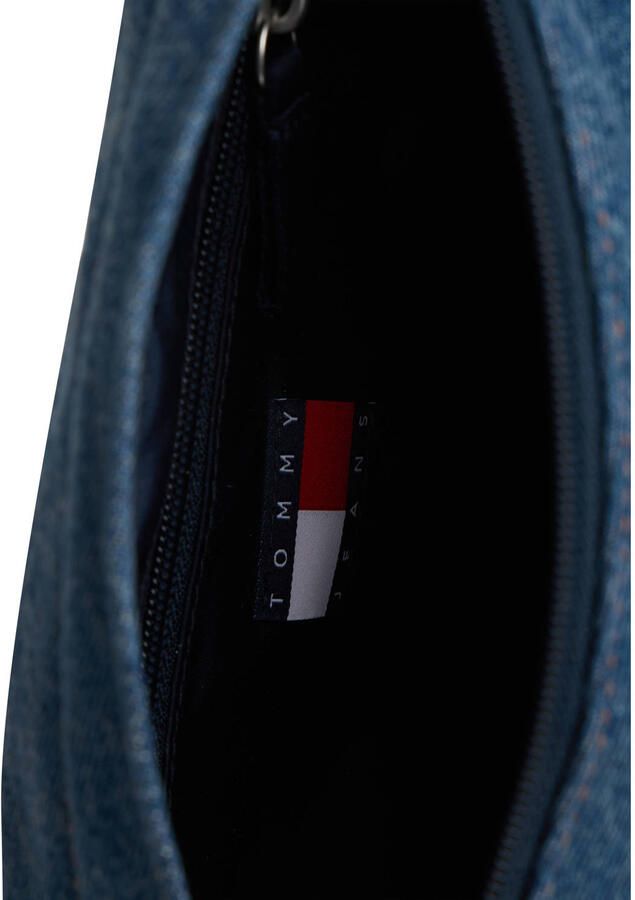 Tommy Jeans denim crossbody tas TJM Utility blauw - Foto 3