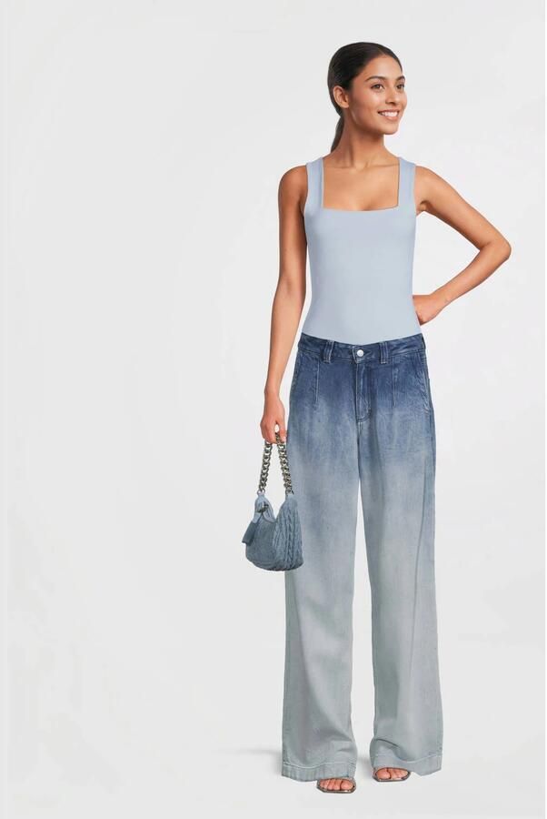 TOMMY JEANS Schoudertas TJW ICONIC SHOULDER DENIM dames avondtas handtas met elegante kettinghandvat - Foto 2