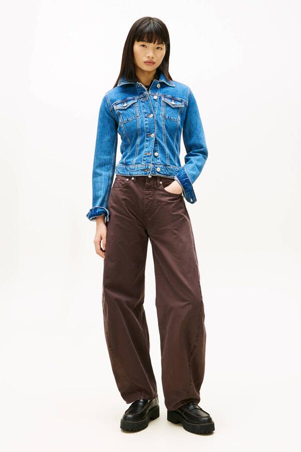 Tommy Jeans denim spijkerjas medium blue denim - Foto 3