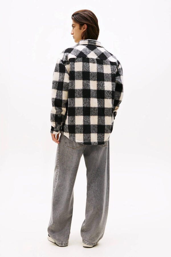 TOMMY JEANS Heren Overshirts Tjm Check Overshirt Ext Multi - Foto 7