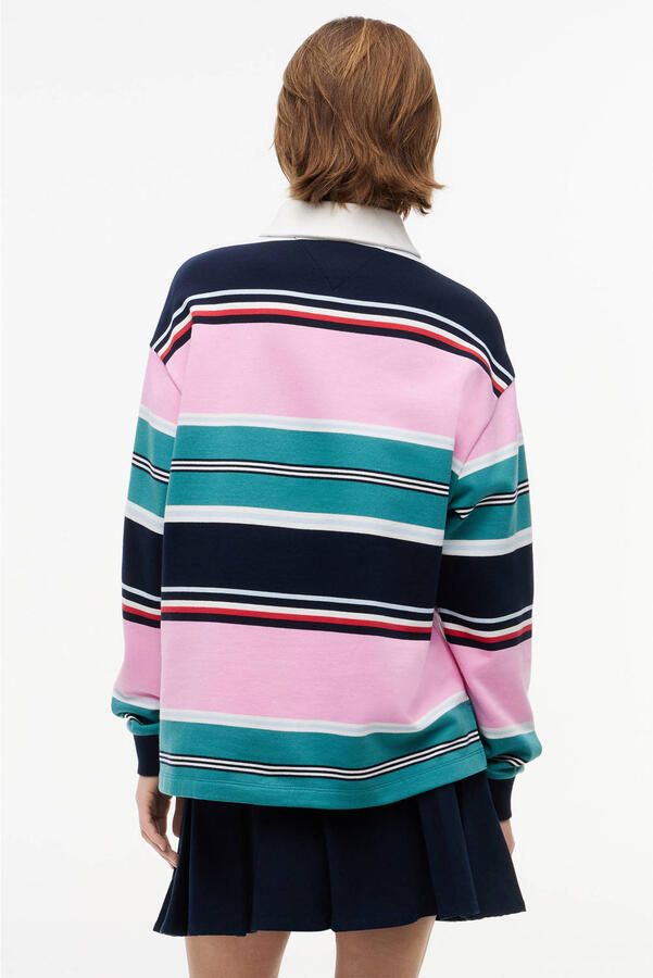 Tommy Jeans Rugbyshirt in relaxed fit van puur katoen - Foto 2