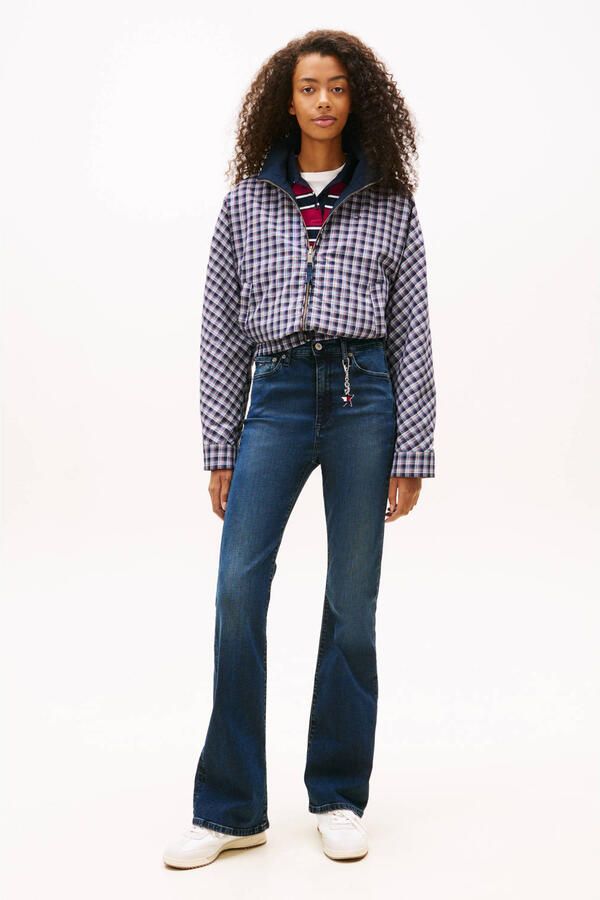 TOMMY JEANS Dames Jeans Sylvia Hgh Flr Ei1260 Donkerblauw - Foto 6