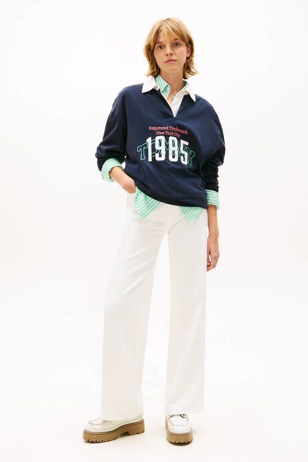 TOMMY JEANS Dames Jeans Claire Hr Wd Bj4199 Wit - Foto 6