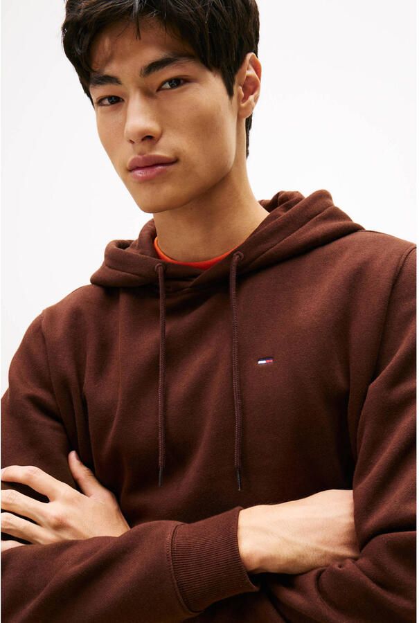 TOMMY JEANS Sweatshirt TJM REG S FLAG HOODIE met geborduurd merklogo op borsthoogte - Foto 1