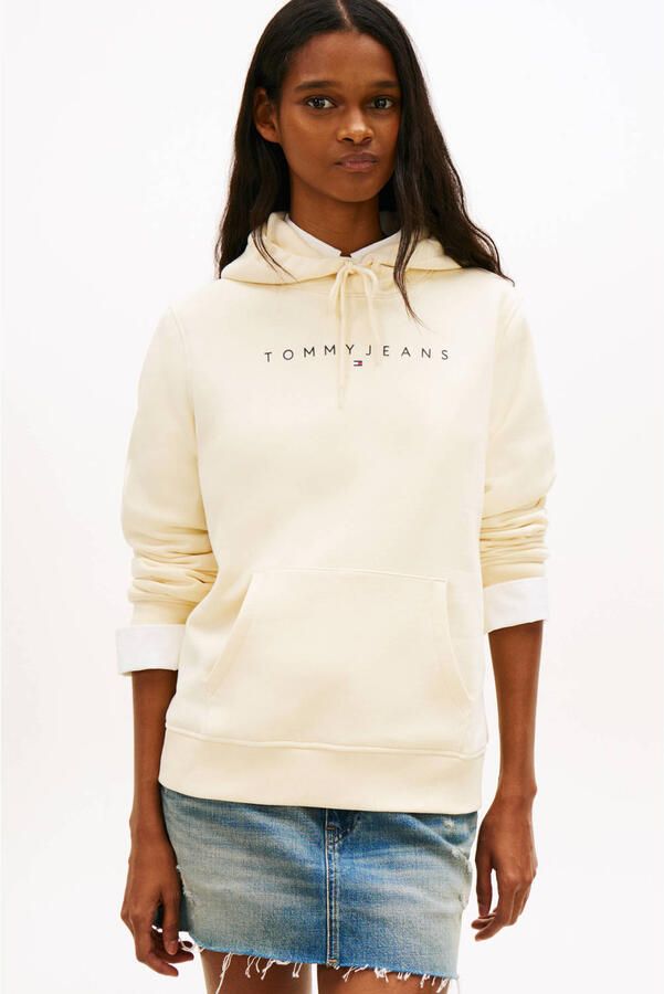 Tommy Jeans Regular fit HOODIE van katoenmix