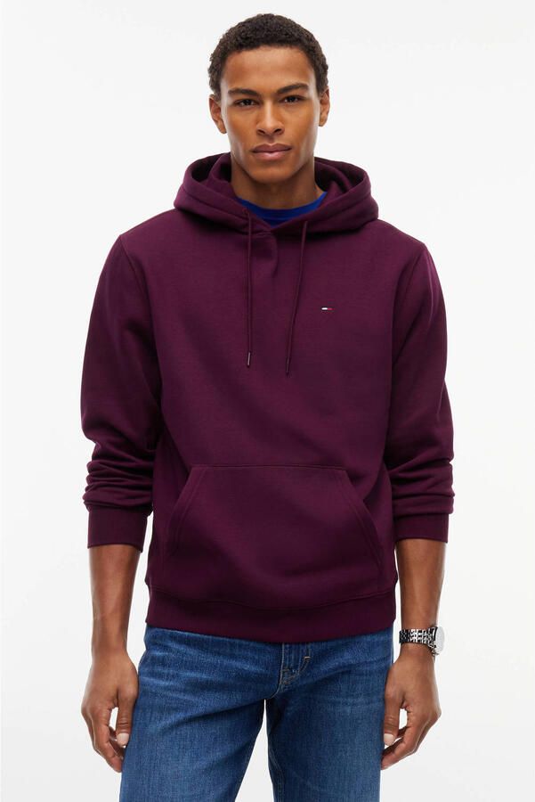 TOMMY JEANS Heren Truien & Vesten Tjm Reg S Flag Hoodie Ext Bordeaux - Foto 5