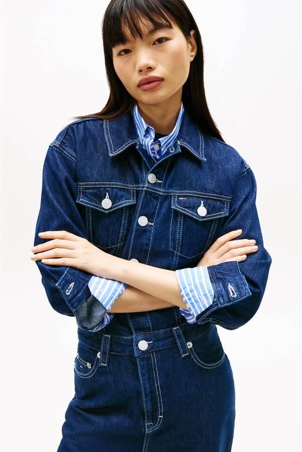 Tommy Jeans jumpsuit dark blue denim