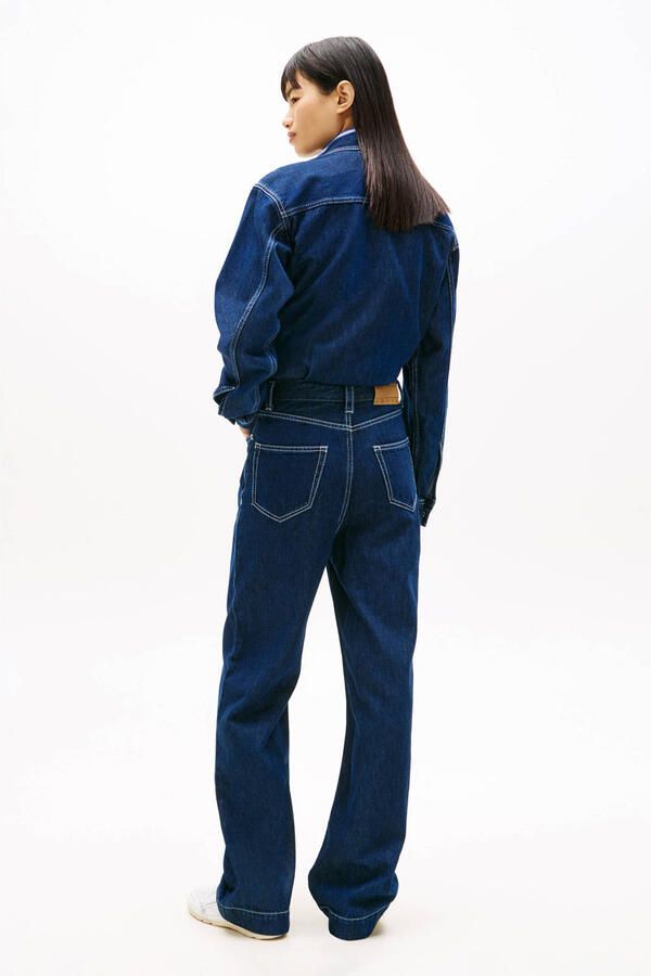 Tommy Jeans jumpsuit dark blue denim - Foto 2