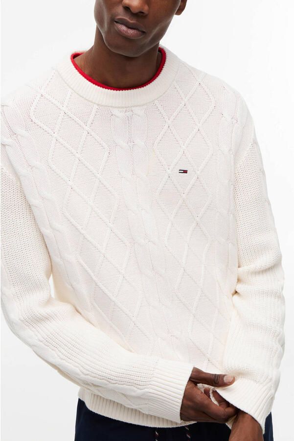 Tommy Jeans Regular fit pullover van puur katoen met gestikt logo - Foto 2