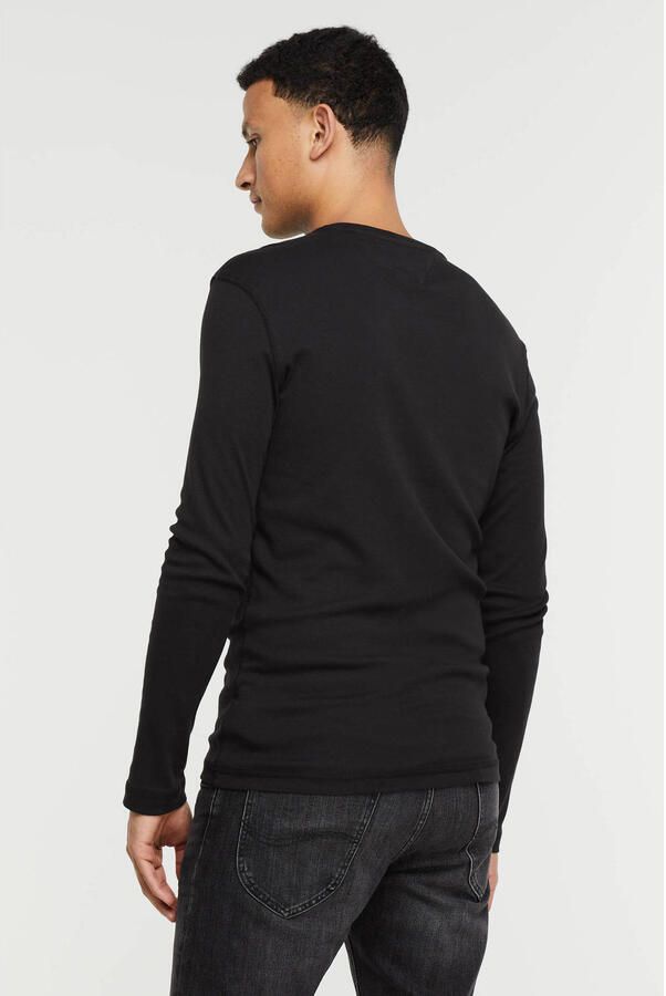 Tommy Hilfiger T-Shirt Lange Mouw ORIGINAL RIB LONGSLEEVE TEE DM0DM04409 - Foto 2
