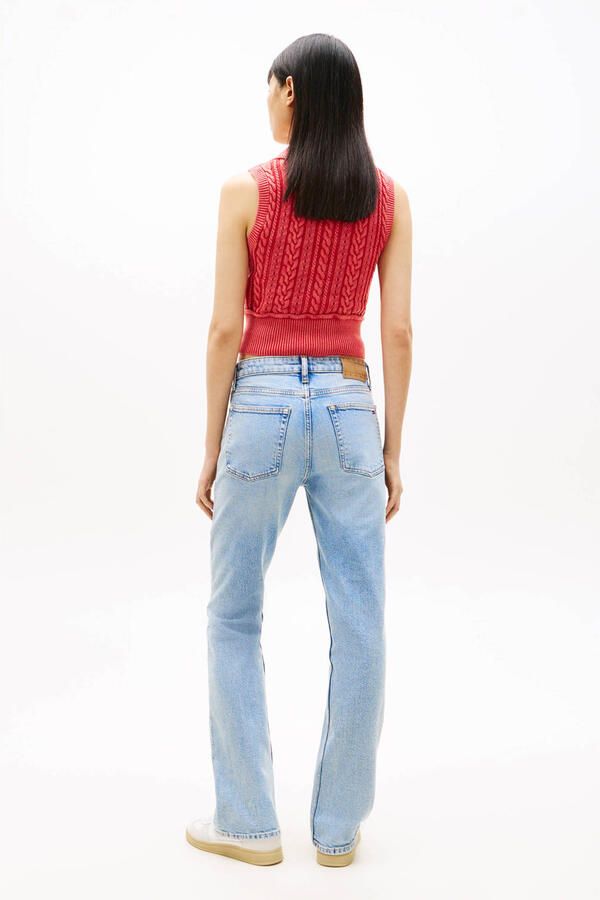 Tommy Jeans low waist bootcut jeans light blue denim - Foto 3