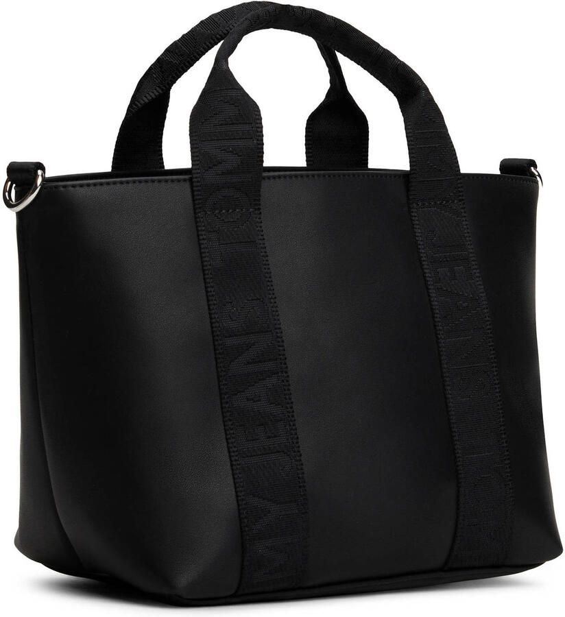 Tommy Jeans mini shopper TJW Daily Elevated zwart - Foto 3