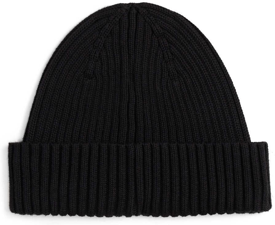 TOMMY JEANS Beanie TJM HERITAGE CORE Ribbreisel omslag normale pasvorm