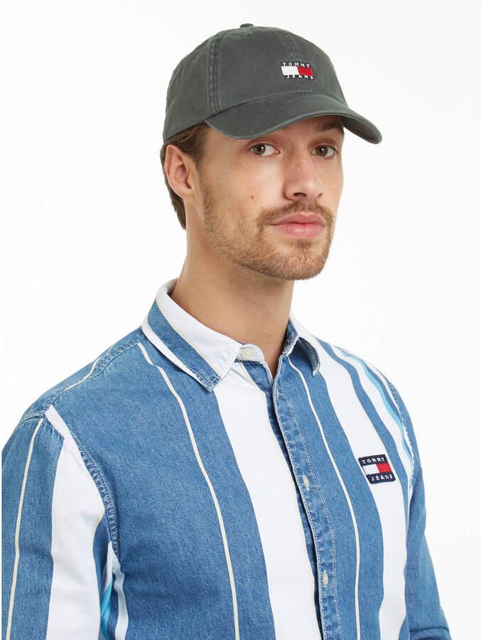 TOMMY JEANS Baseballcap TJM HERITAGE CAP met groot logoborduursel - Foto 3