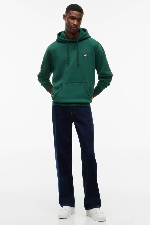 Tommy Jeans regular fit hoodie groen - Foto 3