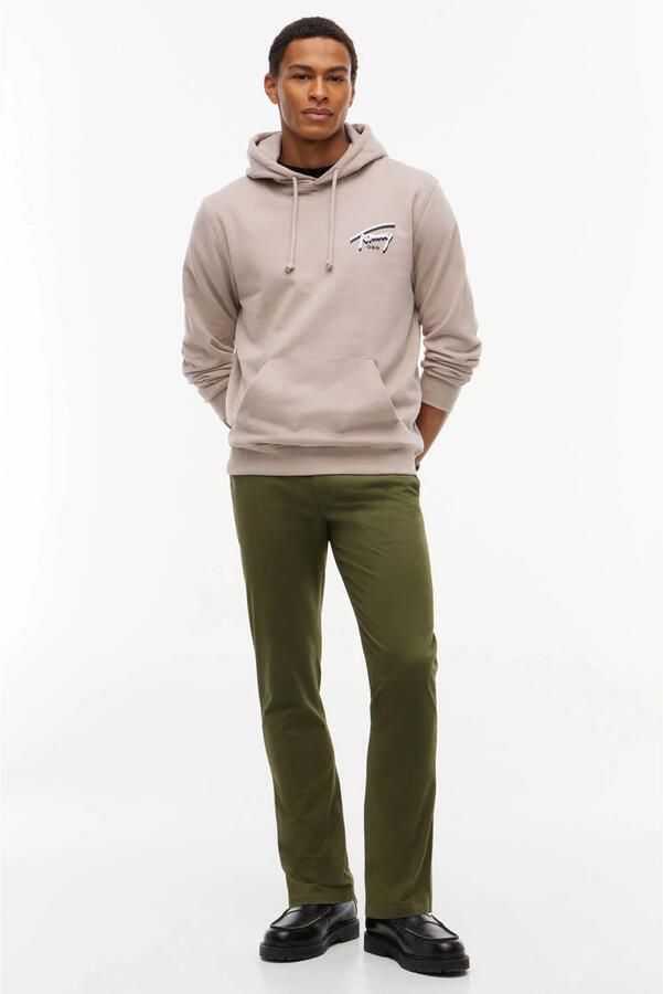 TOMMY JEANS Heren Truien & Vesten Tjm Reg Nyc Signature Hoodie Ext Zand - Foto 7