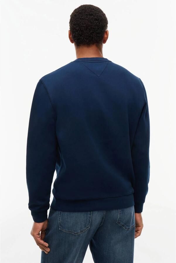 Tommy Jeans regular fit sweater donkerblauw - Foto 2