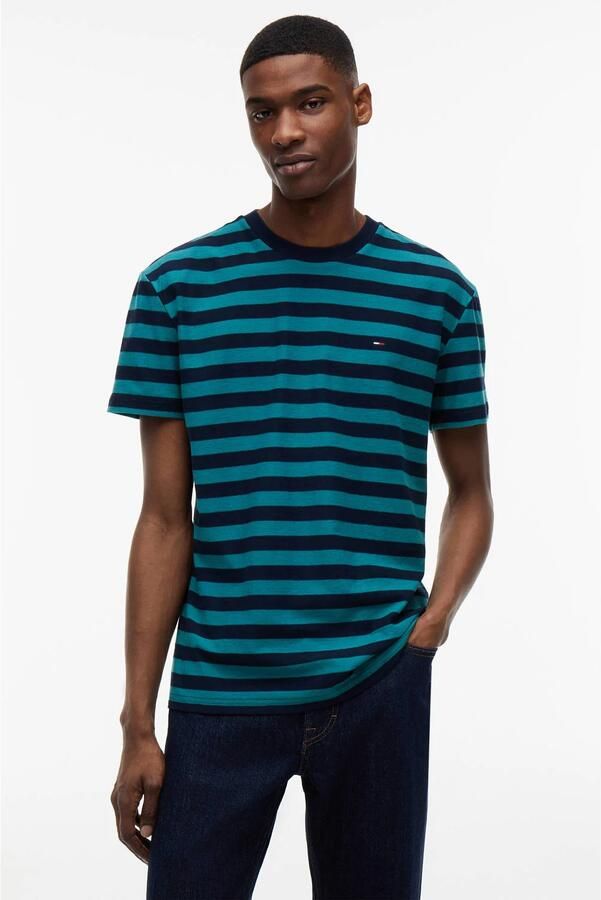 Tommy Jeans regular fit T-shirt van puur katoen