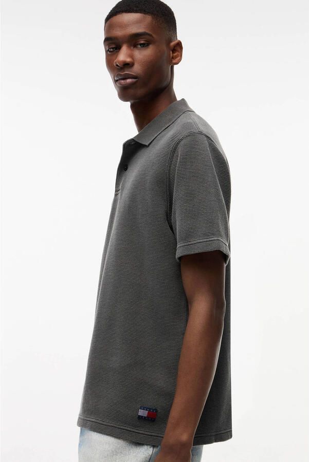 Tommy Jeans regular polo antraciet - Foto 2
