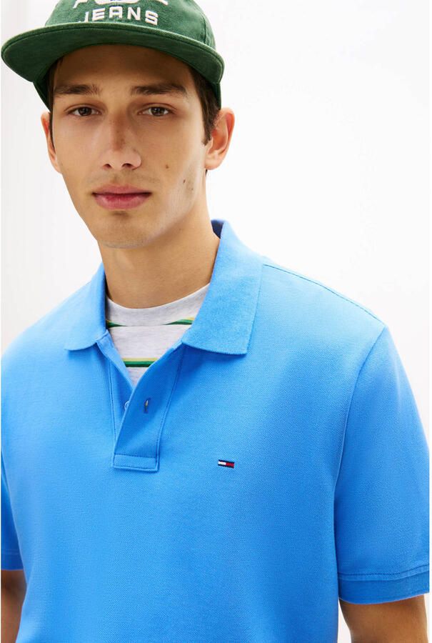TOMMY JEANS Heren Polo's & T-shirts Tjm Reg Ess Polo Ext Lichtblauw - Foto 5