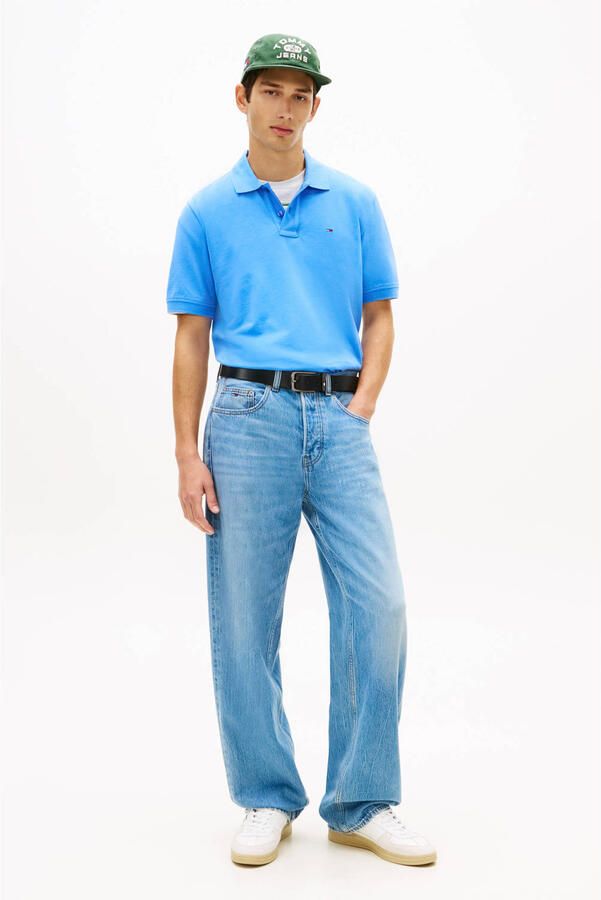TOMMY JEANS Heren Polo's & T-shirts Tjm Reg Ess Polo Ext Lichtblauw - Foto 6