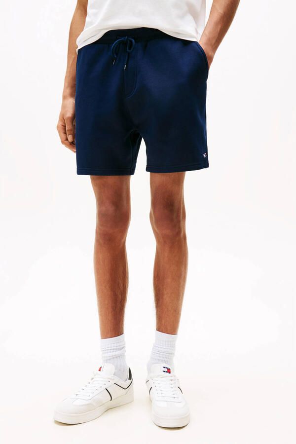 Tommy Jeans Regular fit korte cargobroek van katoenmix