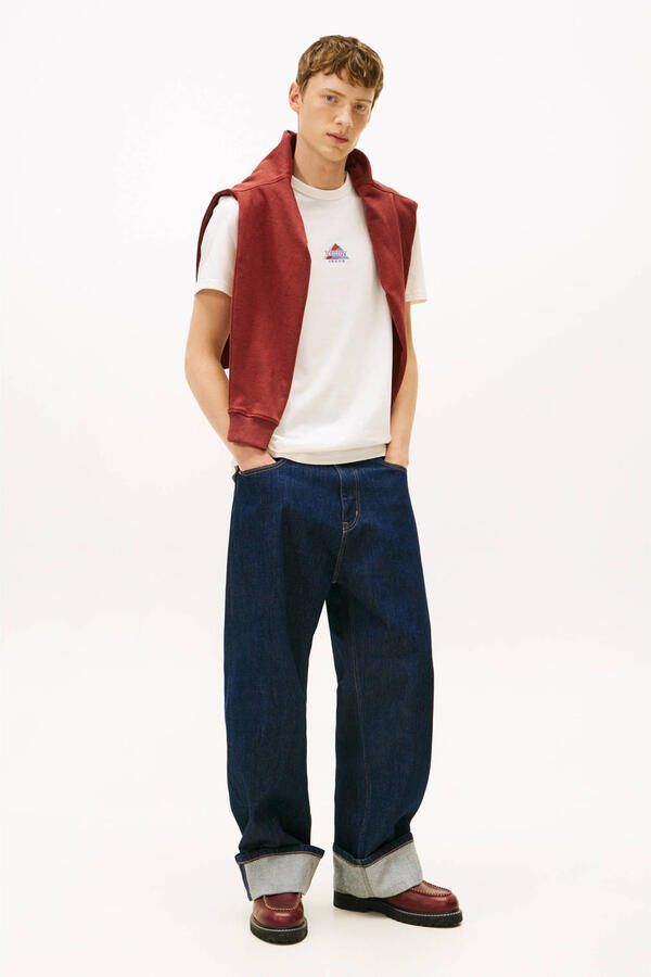 Tommy Jeans regular T-shirt ecru - Foto 2